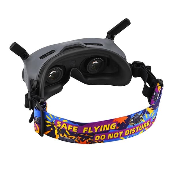 Fargerik hodebånd for Avata Fpv Goggles 2 Drone Fixing Head Strap