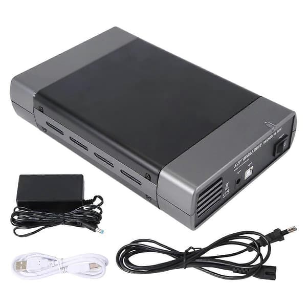 5.25 Tommer USB 2.0 SATA Ekstern Optisk Drev Kabinet Boks Adapter til XP til PC EU Stik