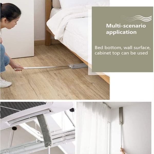 Retractable Gap Duster Microfiber Hand Duster Under Refriger