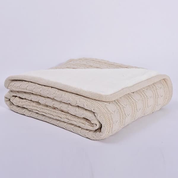 Sofabetræk - 120*180 cm, beige - Blødt - Til sofa, stol