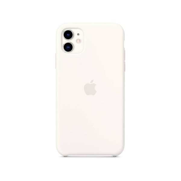 Silikontelefondeksel til Iphone 11 White