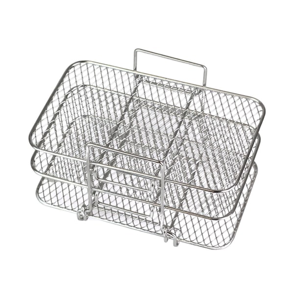 For Ninja Air Fryer Rack 304 Rustfritt Stål Dobbel Air Fryer Tilbehør Multi-Lag Dehydrator