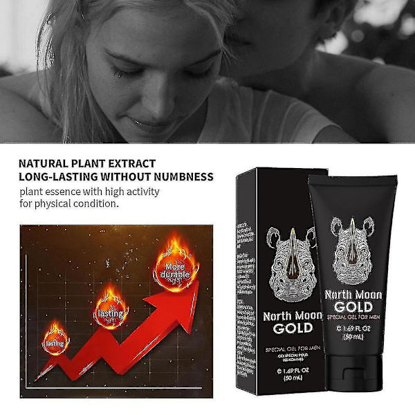 Rhino og specialgel til mænd, langvarig forsinkelse, forøgelse af størrelse 2pcs