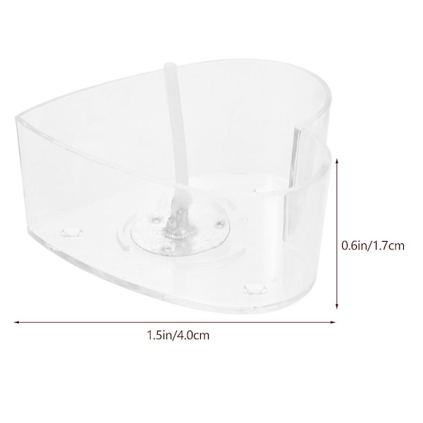 1 set hjärtformade ljusbehållare DIY ljustillverkningskopp