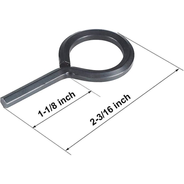 Dogging Key 5/32 Tommer Til Push Bar Panic Exit Enhed, 5 Pak
