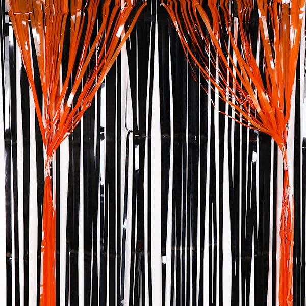 Halloween-sadeverho, reunusverhot, taustana, häihin, syntymäpäiville, jouluun, juhlat sisustukseen