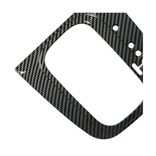 Car Carbon Fiber Central Gear Shift Panel Control Panel Decal Interior Modification For Golf 6 -r M