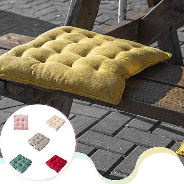 Firkantet Sitteunderlag Stolpute Sofa Gulvmatte Balkong Stue