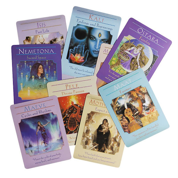 Kortlek Tarot Mystisk Spådom Familjefest Roligt Brädspel Kortlek