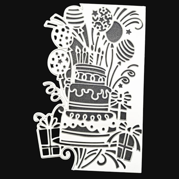 Kakkort Metallskärverktyg Stencil Scrapbooking Diy Album Stämpelpapper Kort
