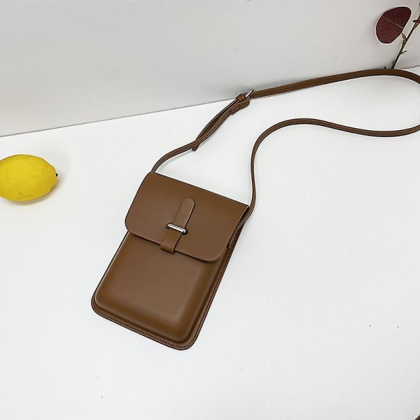 Minimalistisk telefonfodral axelband crossbody vertikal axel