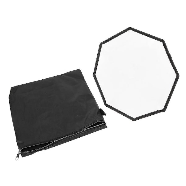 30cm Oktagonformad Nära-Upp-Mjuk Ljuslåda Mini Universal Softbox Kompakt Ljuspanel Softbox Vikbar Diffusor Mjukt Filter Tillbehör för Studiofotografering