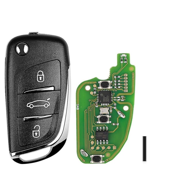 Xkds00en Universal Wire Remote Key Flip 3 painiketta tyyppi Vvdi Key Toolille