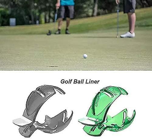 Golfpallon linjaklipsimerkki kynämalli kohdistusmerkki
