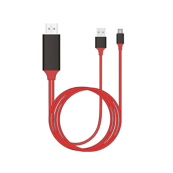 Type-C til -kompatibel adapterkabel 4k 30hz konverteradapter med USB-strøm til HDTV TV Digital Au