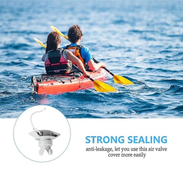 4 st Inflatable Flotterventiler Lock Lids Kapsel Båttillbehör