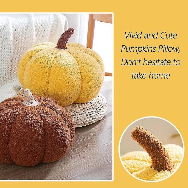 Høst Pyntepute Høystdekorasjoner For Hjemmet Høst Halloween Thanksgiving Landsted Gresskar Pyntepute