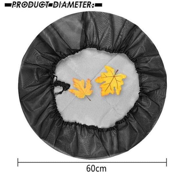 Sæt med 4 beskyttelsesnet til regnvandsopsamlingssystemer, 60 cm diameter