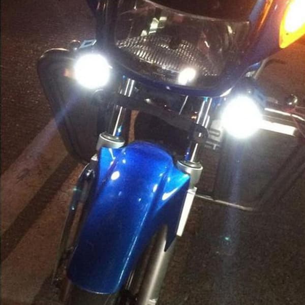 Motorcykel Lys Forlygte