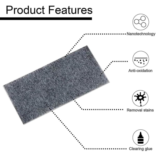 6 Pack Nano Sparkle Cloth, auton naarmujen korjausliina Korjaa maalinaarmut helposti (parempi)