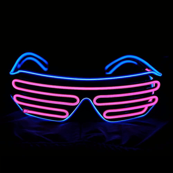 Briller Blinkende Led Solbriller Up For 80s, Edm, Rb03 ( - )