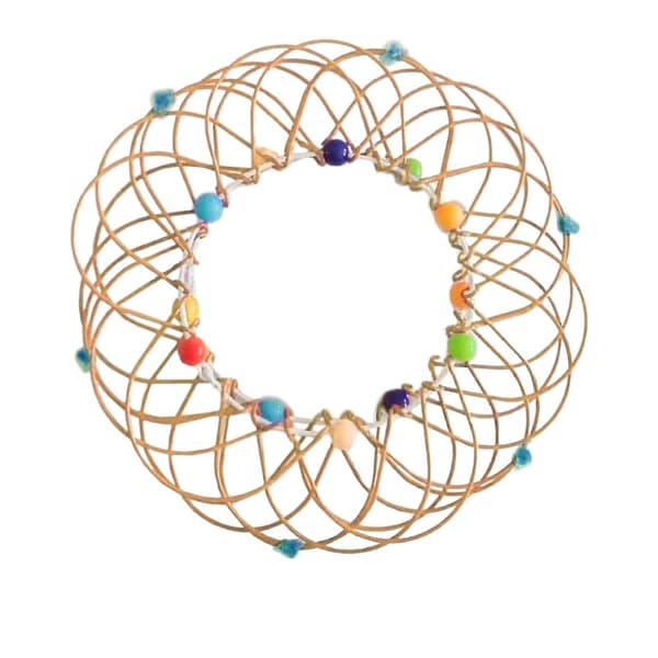 Decompression Flexible Basket Soft Steel Magic Iron Ring Orn