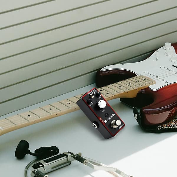 Gitarr Effektpedal, Mini Digital Effekt Gitarr, Hållbar För Musik Gitarr Tillbehör Gitarr Instrument Tillbehör