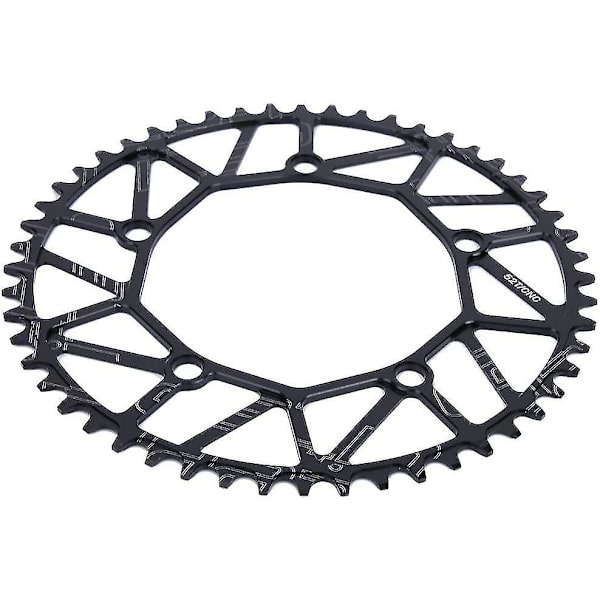 Cykelkæde hjul, 52t 130bcd cykel single speed klinge til de fleste cykler racercykel mountainbike
