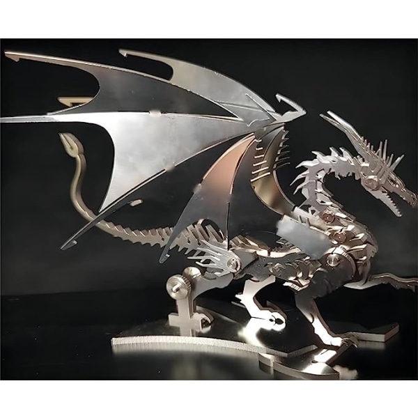 3D-metallimallisarjat, mekaaninen tulta hengittävä lohikäärme 3D-metallipalapeli, Charizard