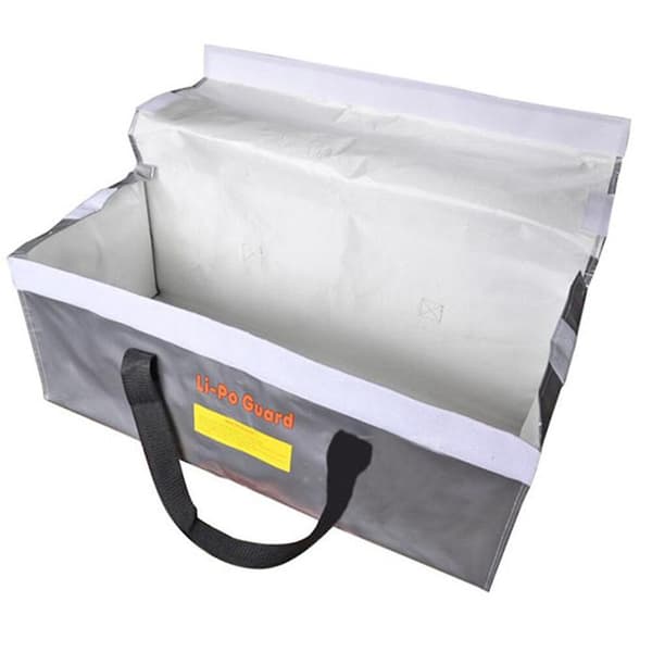 Extra stor Lipo Batteri Explosionssäker Multifunktionell Säkerhetsväska 64x25x25cm