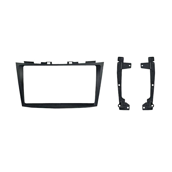 2 Din 9 Tommers Bilradio Bilspiller Dvd Gps Plast Fascia Panel Ramme For Swift 2010-2017 Dash Mount