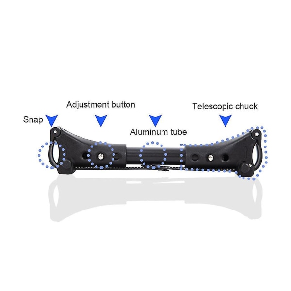 3 stk. Twin Baby Stroller Connector Universalled, Spædbørnsvogn Rem Strop Forbindelse Krog
