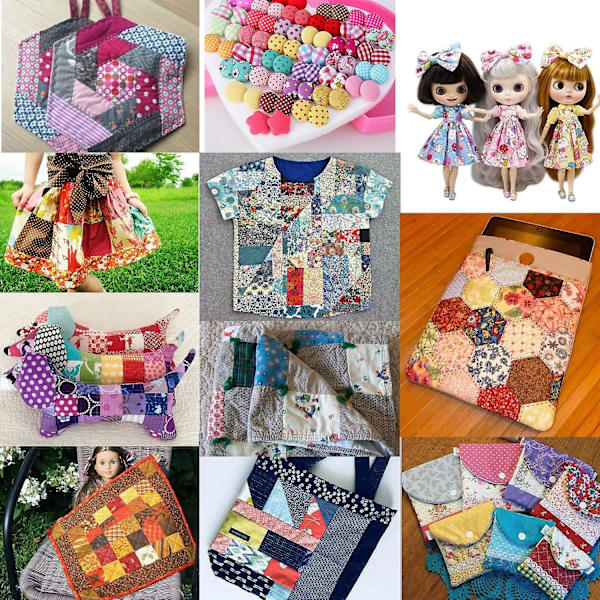 50 stk. 25 x 25 cm Patchwork Bomuldsstof Firkant Assorterede Mønstre