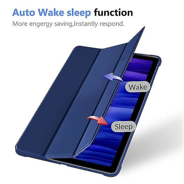 Kotelo yhteensopiva Samsung Galaxy Tab A8 10.5'' 2021 Sm-x205 Sm-x200 Dark Blue