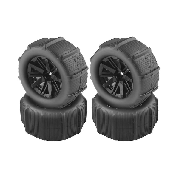 4pcs 80mm Snow Sand Tire Wheel For Scy 16101 16102 Pro 144001 144010 12428 124019 Hbx 16889 Sg1601