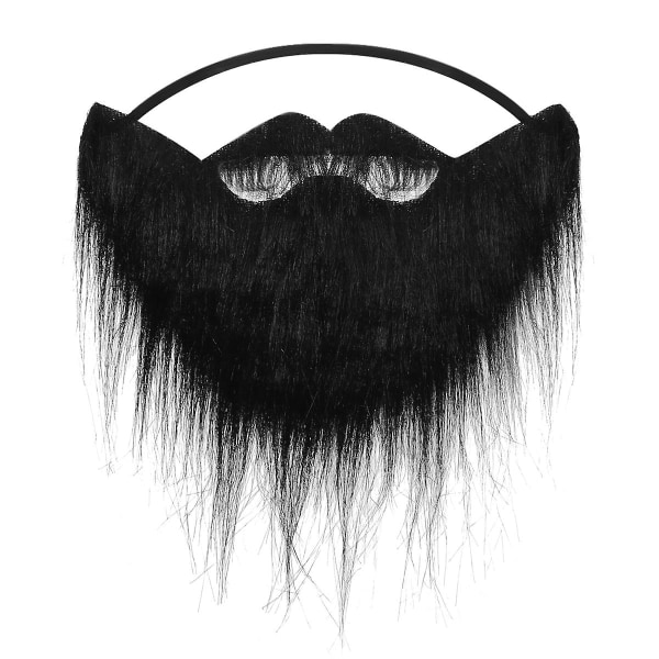Kostume Skæg Fake Beards Realistisk Fake Moustache Realistisk Skæg Kunstigt Overskæg