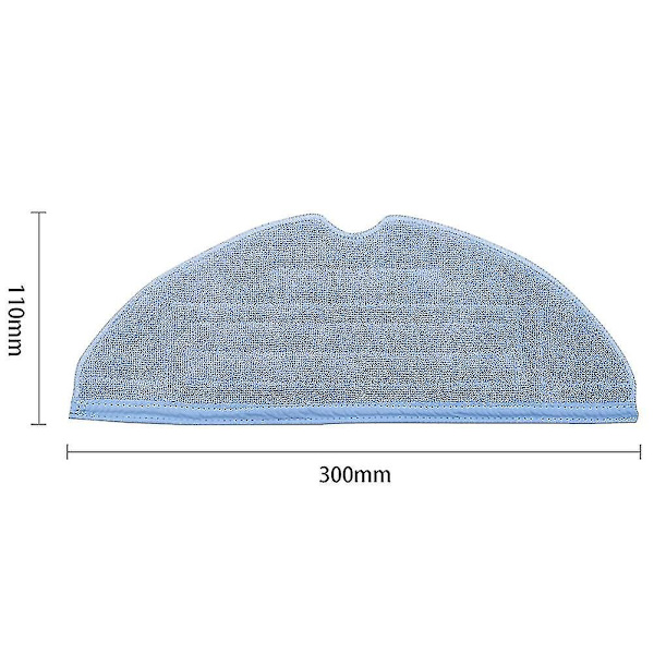 Reservedeler Mikrofiber Mopp Kluter Rengjøringsputer Kompatibel Roborock T7s T7s