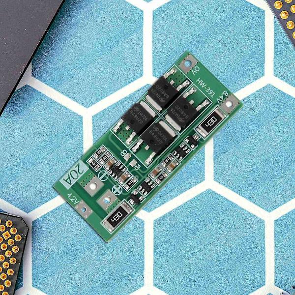 2s 20a 8.4v Li-ion Litium-akku 18650 Lataus Pcb Bms Suojauslevy