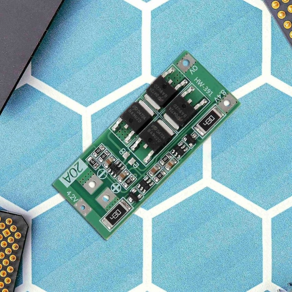 2s 20a 8.4v Li-ion Litiumbatteri 18650 Lader Pcb Bms Beskyttelseskort