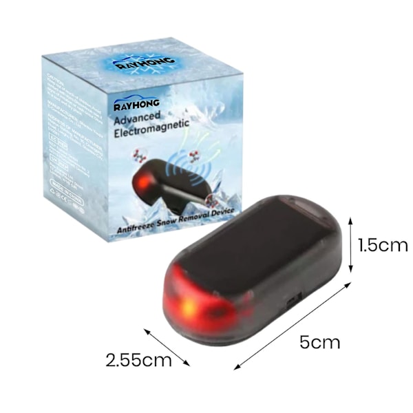 Auton pakkasnesteen laite Kannettava Mini Universaali SUV Kuorma-auto Ajoneuvo Auto Ikkuna Lasin Talvi Elektromagneettinen Molekyylien Häiriö Lumen Poisto Deici