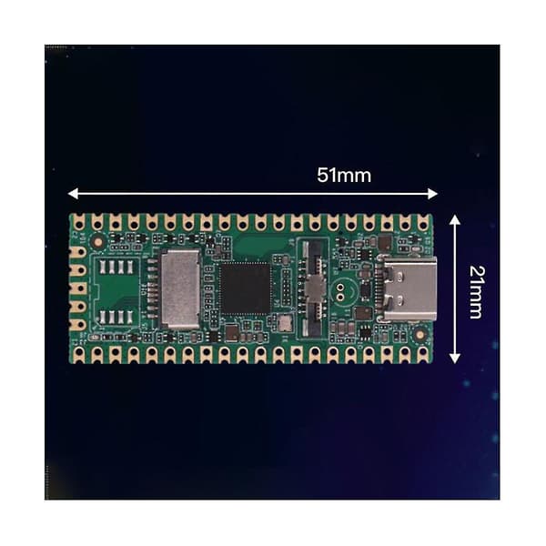 Risc-v Milk-v Duo Board Dobbeltkerne Cv1800b Linux Til IoT-entusiaster DIY-spillere