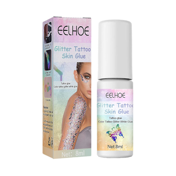 Eelhoe Glitter-tatuointi iho liima kasvojen vartalomaalaus silmämeikki Glitter Glitt