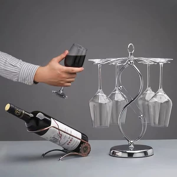Vinglassholder, Hengende Vinglassholder