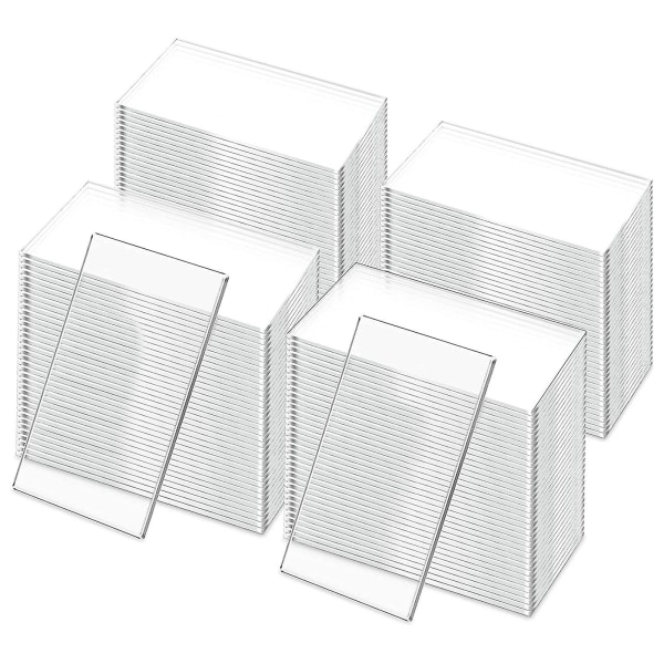 50 stk Klare Akryl Plasskort Bryllup Gjest Navn Bord Seating Blanke Kort