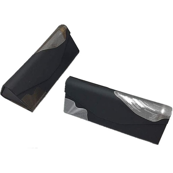 Glasses Case 2 Pcs Foldable Portable Eyeglasses Case For Wruas Sunglasses