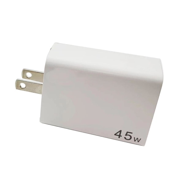45w Usb+type-c Gan Hurtiglading Adapter Rask Vegglader Usb C Lader