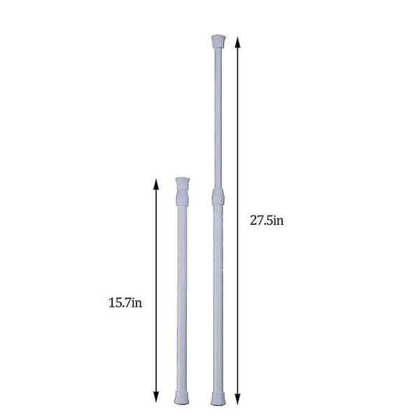 5 stk. Udtrækkelig Solid Multifunktionel 40-70cm Gardinstang