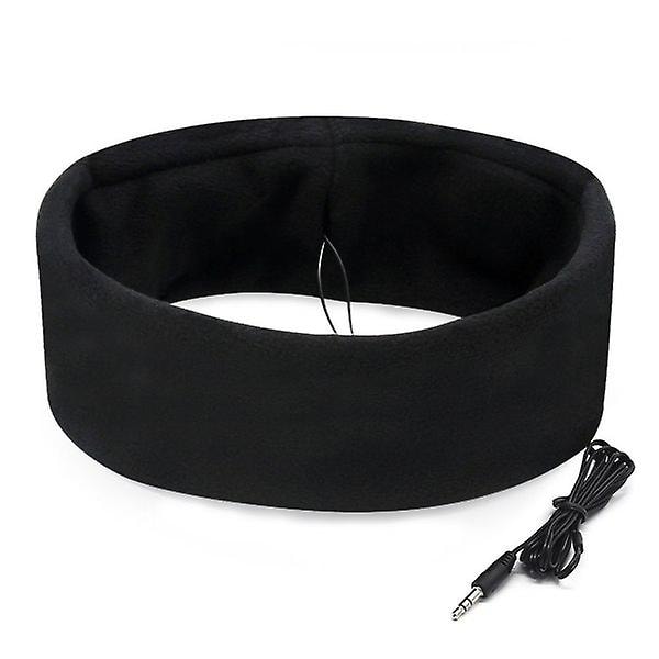 Sleep Headphones - Headband with built-in headphones Black