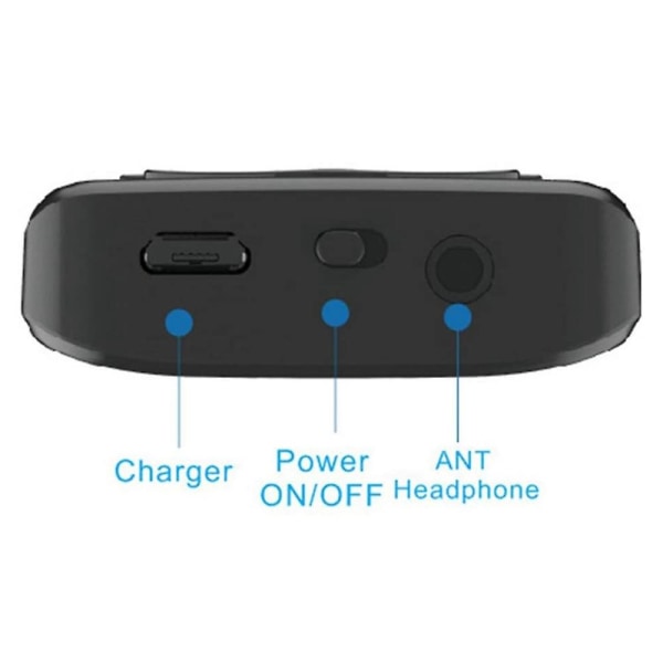 Dab/dab Digital Radio Bluetooth 4.0 Personal Pocket Fm Mini Portable Radio Earphone Mp3 - USB för hemmet
