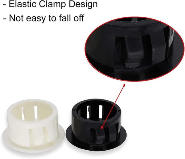 Hålpluggar Plast - 6mm - Rörinfälld Typ - 50 st